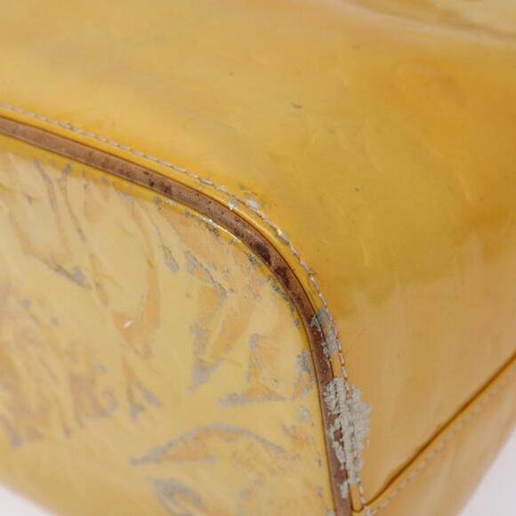 LOUIS VUITTON Monogram Vernis Houston Hand Bag Gris M91053 - Picture 9 of 16